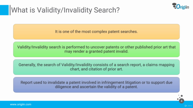 Certificate Course in Validity/Invalidity Search – Screenshot 1
