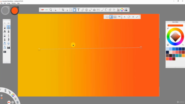 Certificate Course in Autodesk Sketchbook – Screenshot 1
