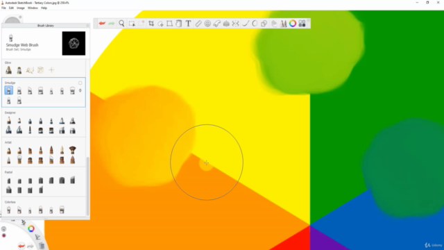 Certificate Course in Autodesk Sketchbook – Screenshot 3