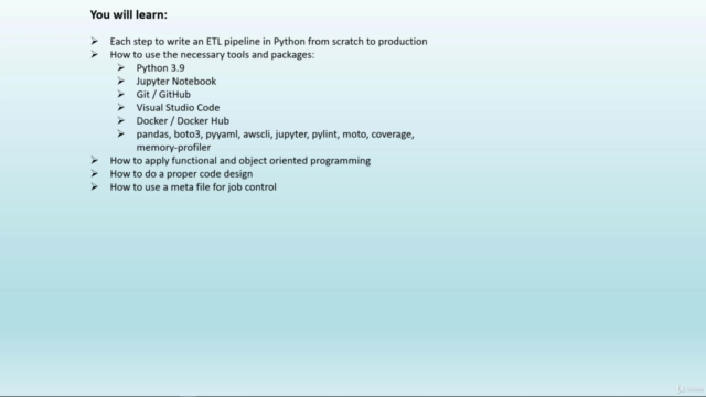 Writing production-ready ETL pipelines in Python / Pandas – Screenshot 3