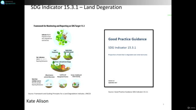 QGIS for Land Degradation Assessment & SDG monitoring in GIS – Screenshot 3