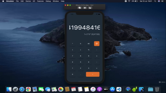 Calculator Apps using Flutter and GetX [Study Case 2021] – Screenshot 2