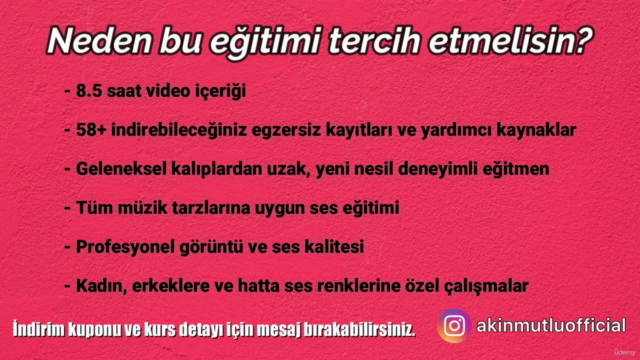 Şan Dersi - Ses Eğitimi | Vokalist olma yolunda her şey! – Screenshot 4
