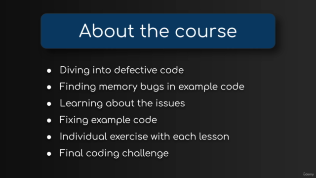Fixing Memory Bugs in C – Screenshot 4