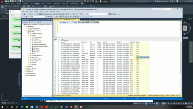 Programming AutoCAD with SQL Server Database using C# - Screenshot_04