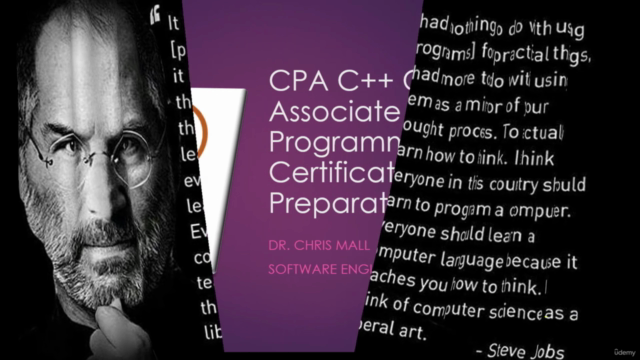 CPA C++ Certified Associate Programmer Certification Course - Screenshot_01