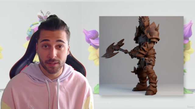 ZBrush do Zero Para Personagens 3D Estilizados – Screenshot 4