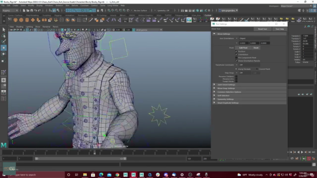 Rigging 101 for Game Characters | Maya – Screenshot 4