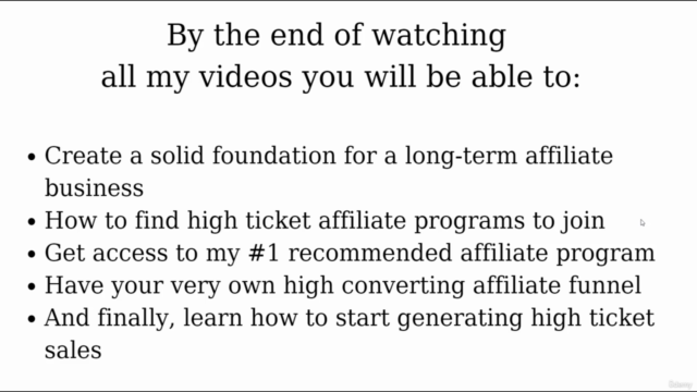 High Ticket Affiliate Marketing Mastery: Ultimate Guide 2022 – Screenshot 2