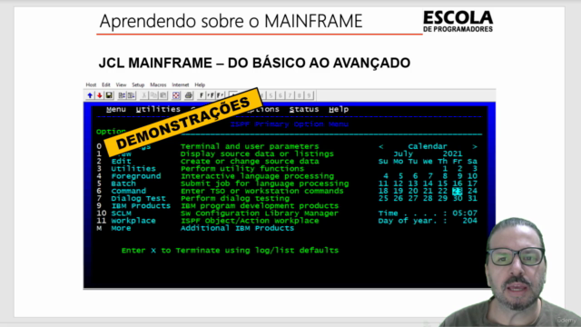 JCL Mainframe - do básico ao avançado – Screenshot 1