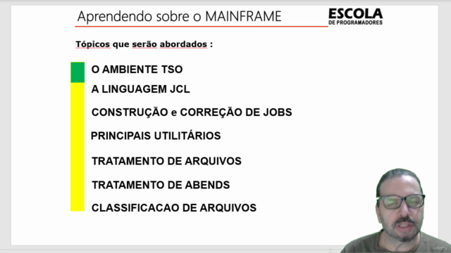 JCL Mainframe - do básico ao avançado – Screenshot 2
