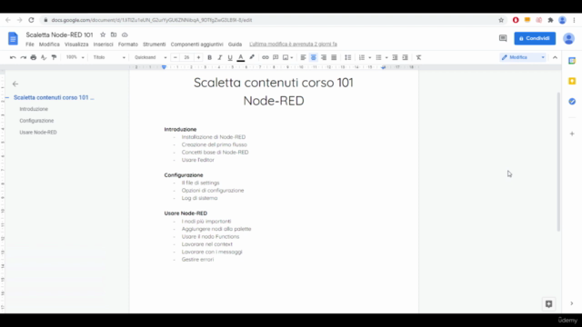 Introduzione a Node-RED 101 – Screenshot 1