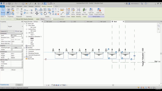 Revit Family Oluşturma - İleri Seviye Eğitim Seti – Screenshot 3