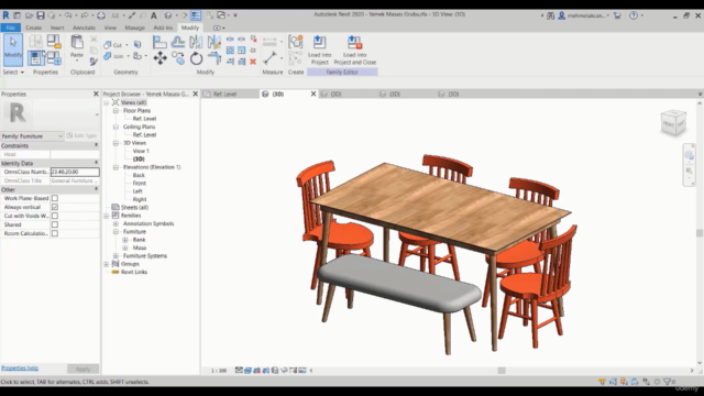 Revit Family Oluşturma - İleri Seviye Eğitim Seti – Screenshot 4
