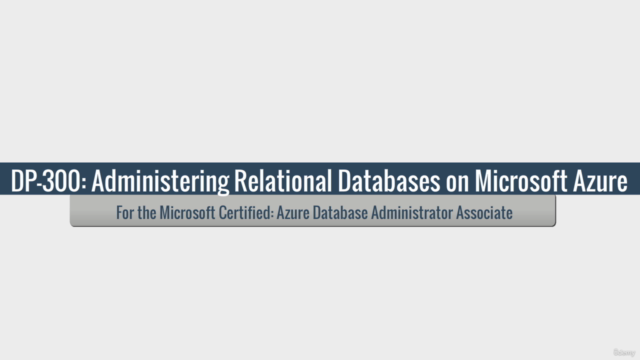 DP-300 prep: Azure Database Administrator Associate (DBA) – Screenshot 2