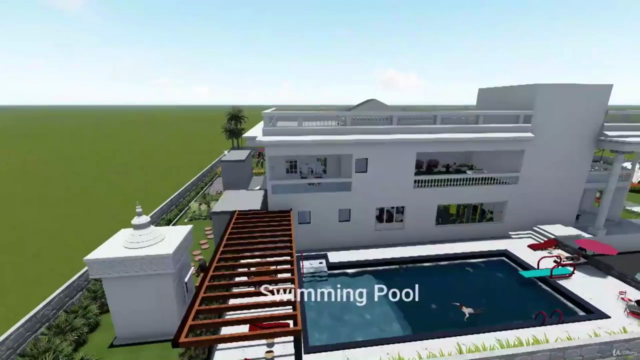 Architecture Planning of 4000 sqmt Luxurious Bungalow - Screenshot_02