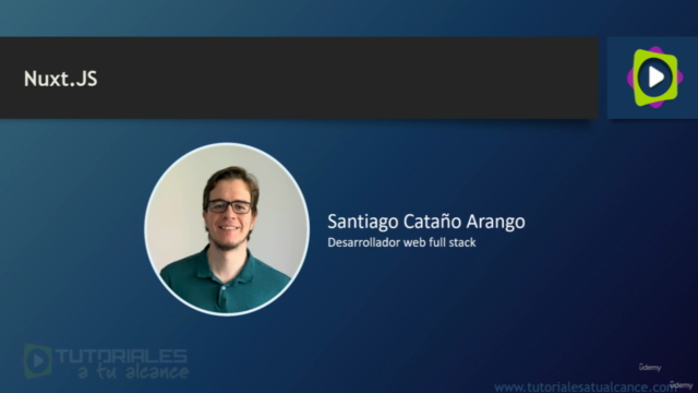 Nuxt.js - Framework de Vue.js con Strapi GraphQL – Screenshot 1