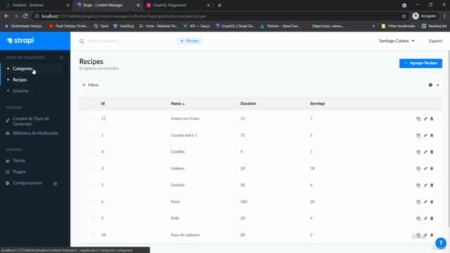 Nuxt.js - Framework de Vue.js con Strapi GraphQL – Screenshot 4