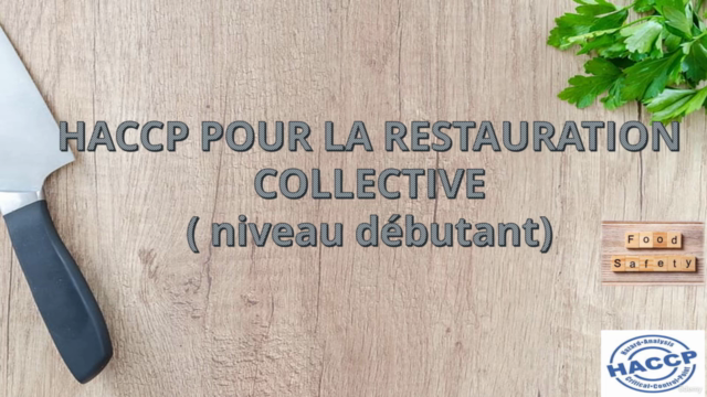 HACCP pour la restauration collective ( niveau débutants ) – Screenshot 1