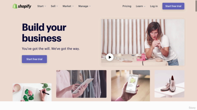 Build A Profitable Shopify Store From Scratch! – Screenshot 1