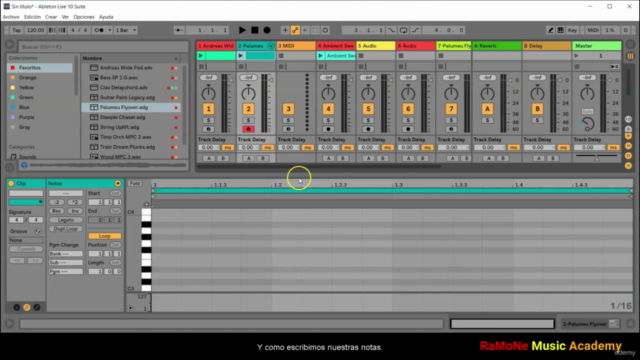 Introducción a la Música Electrónica con Ableton Live – Screenshot 2