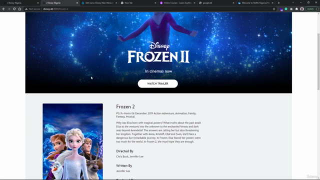 Drupal 9 Tutorial 2023 : Clone Disney Website with Drupal 9 - Screenshot_02