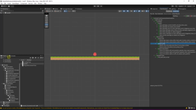 Unity ile Test Güdümlü Proje Geliştirme Giriş – Screenshot 2