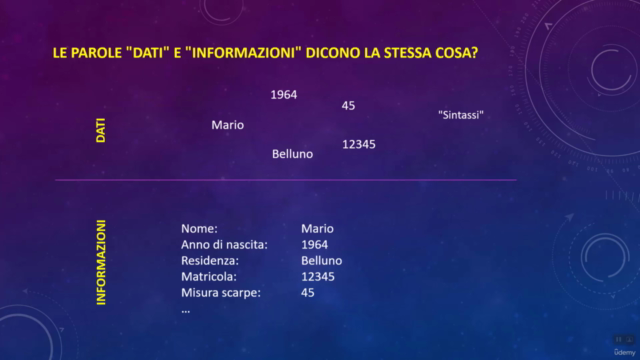 BASI DI DATI – Screenshot 1