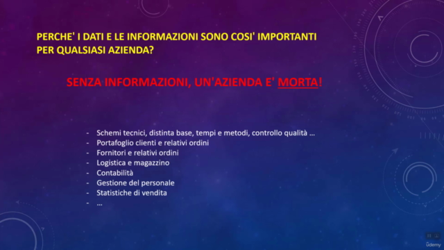 BASI DI DATI – Screenshot 2