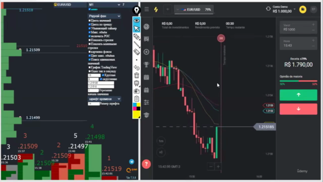 Va mod - Opções Binárias com Volume | Analise de Cluster | – Screenshot 1