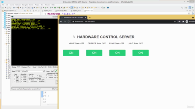 Embedded Wifi Bare-Metal Development From Ground Up™ – Screenshot 3