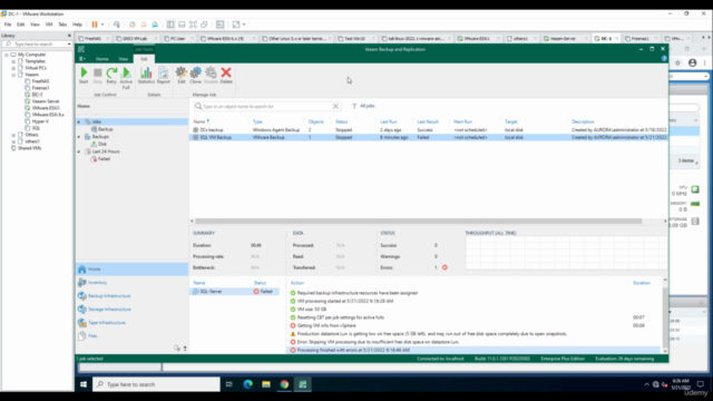 VEEAM Backup & Replication V12 course / LAB & VMCE questions – Screenshot 3