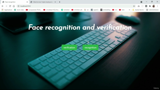Python & Deep learning | reconnaissance faciale – Screenshot 2