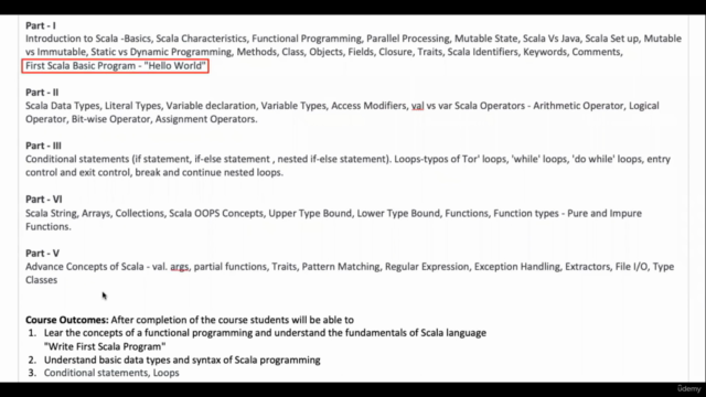 Learn Fundamentals of Scala: Beginner to Intermediate – Screenshot 3