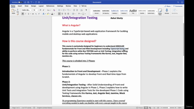Angular Fundamentals from Scratch & Unit/Integration Testing – Screenshot 3