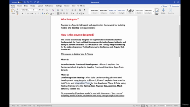 Angular Fundamentals from Scratch & Unit/Integration Testing – Screenshot 4