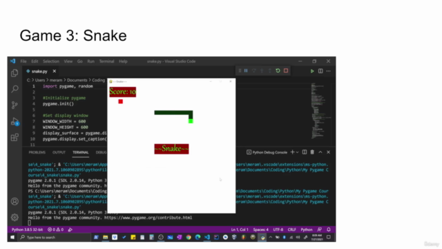 The Art of Doing: Video Game Creation With Python and Pygame - Screenshot_02