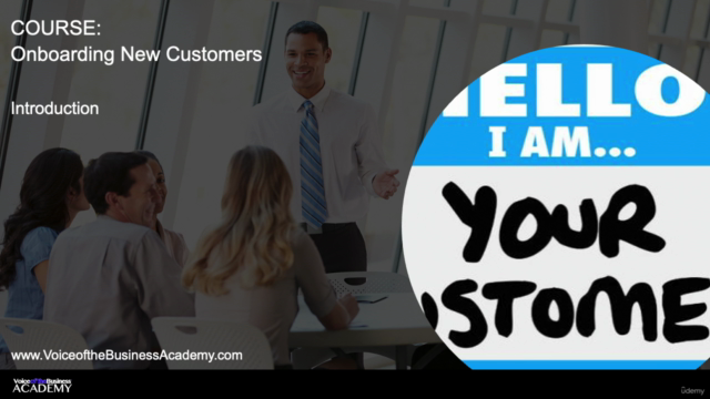 Onboarding New Customers – Screenshot 1