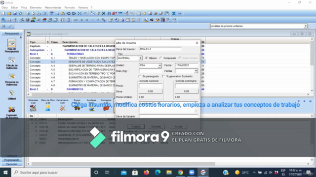Elaborar presupuestos con Opus 2010 – Screenshot 1