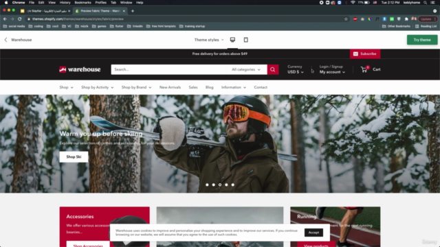 إبدأ تجارتك الإلكترونية مع شوبيفاي وتعلم التخطيط الإستراتيجي – Screenshot 4