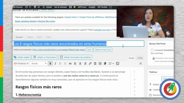 Aprende Redacción y Escritura SEO Wordpress – Screenshot 3