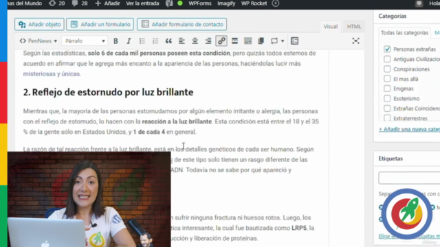 Aprende Redacción y Escritura SEO Wordpress – Screenshot 4