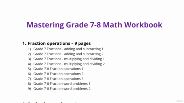 Mastering Grade 7-8 Math – Screenshot 2