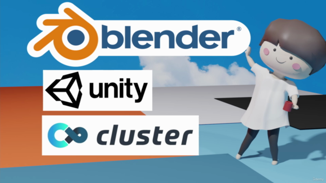 【最短コースで早く遊びたい!BlenderからUnityへ】clusterアバター講座 – Screenshot 1