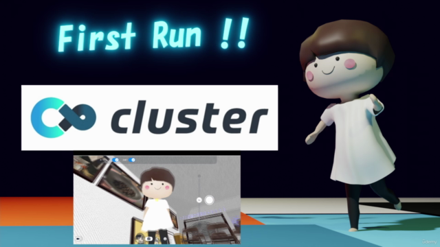 【最短コースで早く遊びたい!BlenderからUnityへ】clusterアバター講座 – Screenshot 2