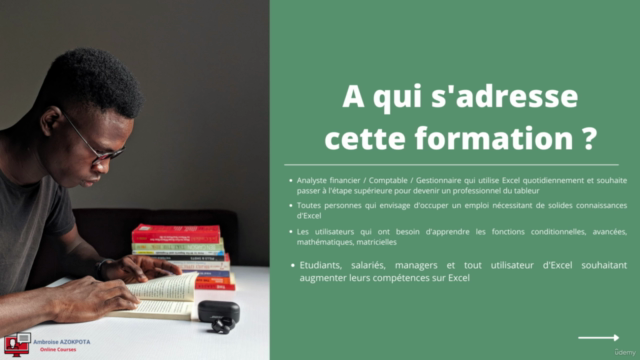 MS EXCEL : Maîtriser toutes les formules Excel [2025] – Screenshot 1