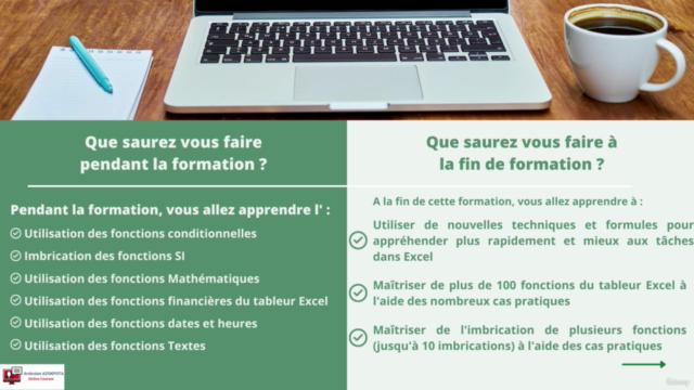MS EXCEL : Maîtriser toutes les formules Excel [2025] – Screenshot 2