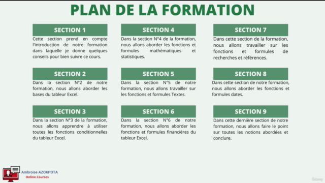 MS EXCEL : Maîtriser toutes les formules Excel [2025] – Screenshot 3