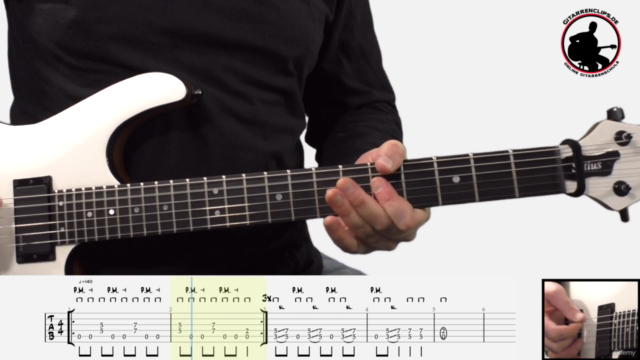 E-Gitarre lernen - Lerne Metal- & Rockriffs - Teil 4/4 – Screenshot 2