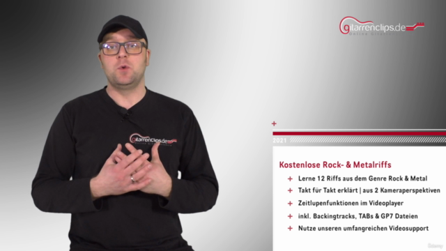 E-Gitarre lernen - Lerne Metal- & Rockriffs - Teil 4/4 – Screenshot 4